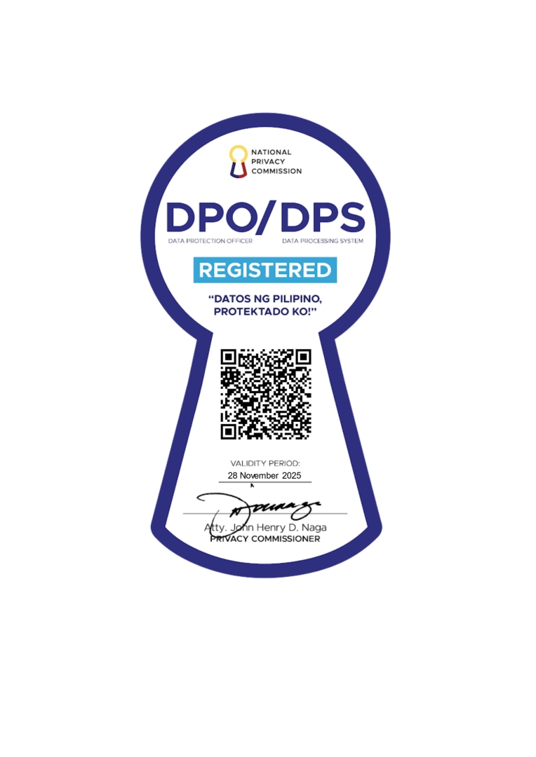 NPC Seal of Registration